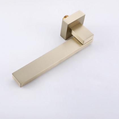 HMR - Wall Mounted Swirling Faucet with Hand Shower in Brushed Gold