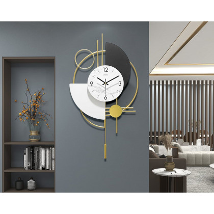 HMR - Modern 3D Round Wall Clock