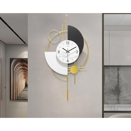 HMR - Modern 3D Round Wall Clock