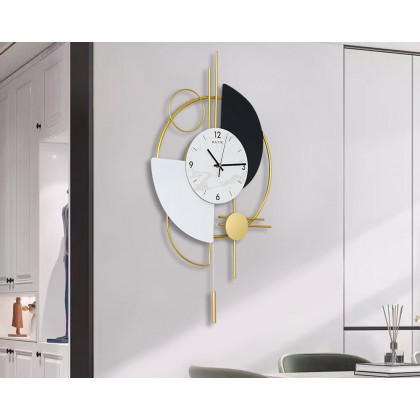 HMR - Modern 3D Round Wall Clock