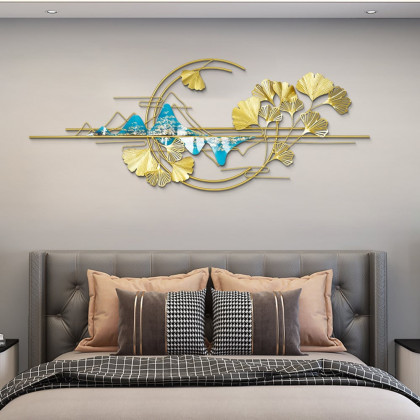 HMR - Light Metal Wall Decor in 59.1"L x 23.6"H