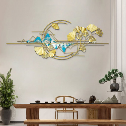HMR - Light Metal Wall Decor in 59.1"L x 23.6"H