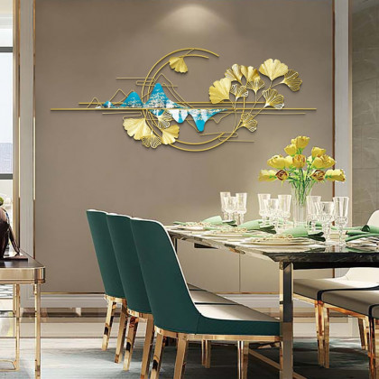 HMR - Light Metal Wall Decor in 59.1"L x 23.6"H