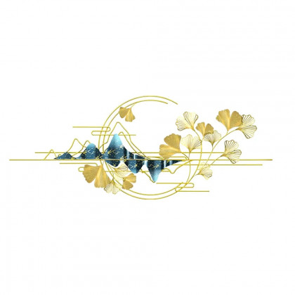 HMR - Light Metal Wall Decor in 59.1"L x 23.6"H