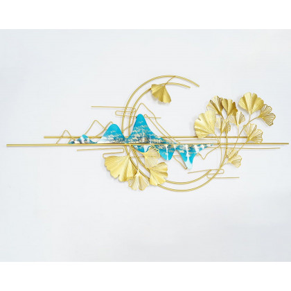 HMR - Light Metal Wall Decor in 59.1"L x 23.6"H