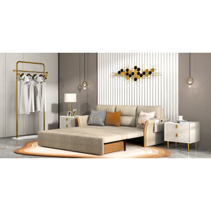 HMR - Geometric Metal Wall Art Hexagon Shape in Gold and Black