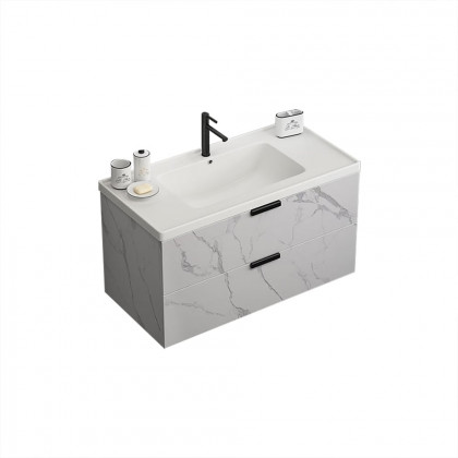 HMR - 36" Floating Bathroom Vanity Wall Mount in Single Sink