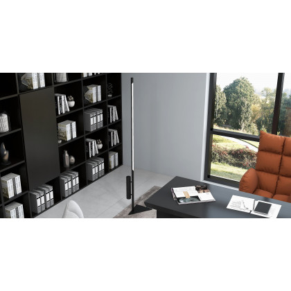 HMR - PU Leather Swivel Office Chair Height Adjustable in Brown