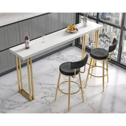 HMR - Affordable Luxury Modern Velvet Upholstered Bar Stools