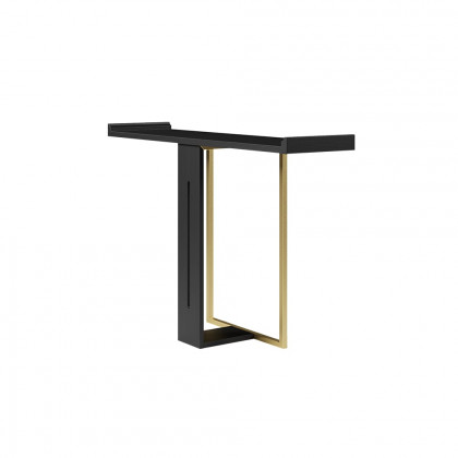 HMR Narrow 47" Console Table - Black/Gold