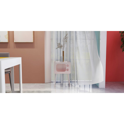 HMR Stert Series Modern End Table - Fresh Pink