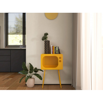HMR Stert Series Modern End Table - Fresh Yellow