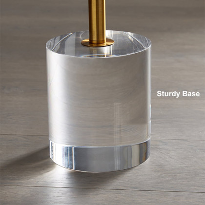 HMR - Side Table End Table Stainless Steel in 22.4"H