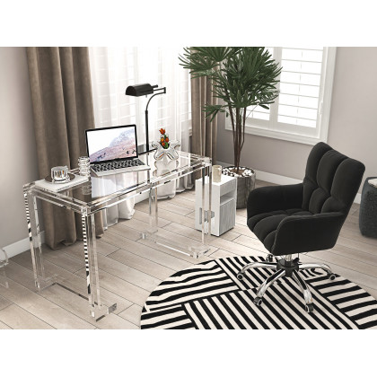 HMR - Foldable End Table with Storage Side Table in White