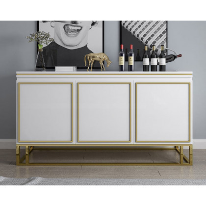 HMR - Medally 59" Sideboard Buffet Cabinet with Storage