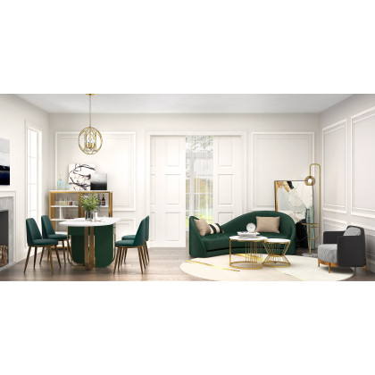 HMR - 59.1" Modern Rectangle Leaf Folding Wood Dining Table with Storage Seats 4-6 People