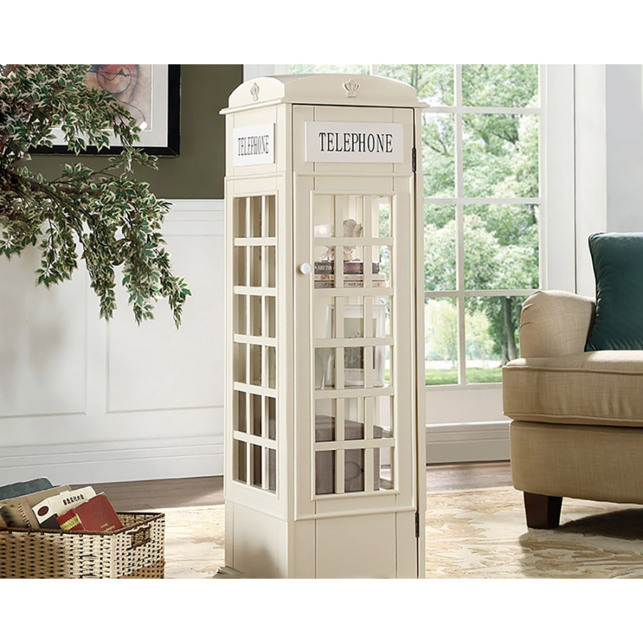 HMR - Phone Booth-Shaped Retro Kid's Bookcase