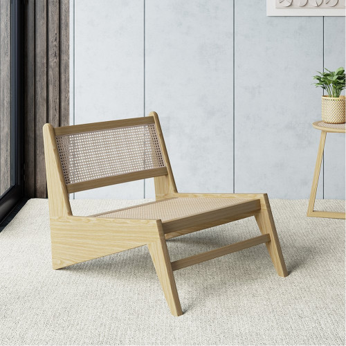 HMR Lounge Accent Chair - Natural, Rattan
