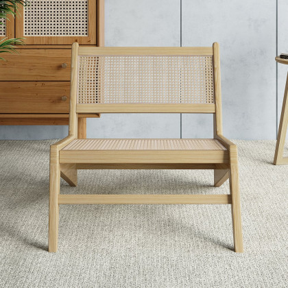 HMR Lounge Accent Chair - Natural, Rattan