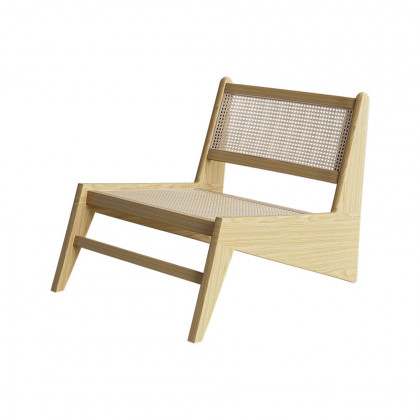 HMR Lounge Accent Chair - Natural, Rattan