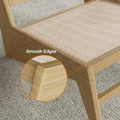 HMR Lounge Accent Chair - Natural, Rattan