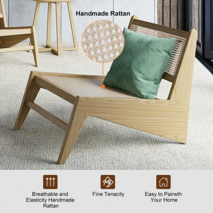 HMR Lounge Accent Chair - Natural, Rattan