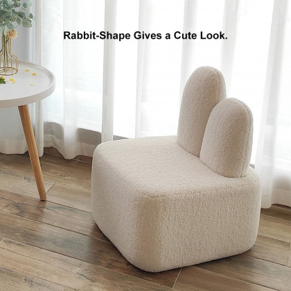 HMR - Accent Chair Rabbit Upholstered in Beige