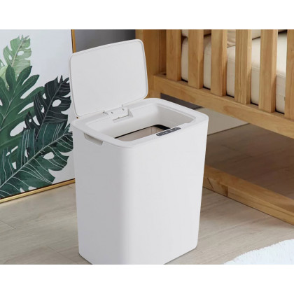 HMR - Intelligent Touchless Sensor Trash Can with Odor-Absorbing Deodorizer Area