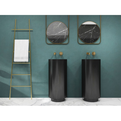 HMR - Modern Freestanding Bath Ladder Storage Towel Rack
