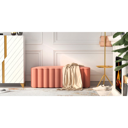 HMR - Clothing Rack with Table in Gold
