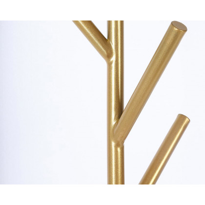 HMR - Clothing Rack with Table in Gold