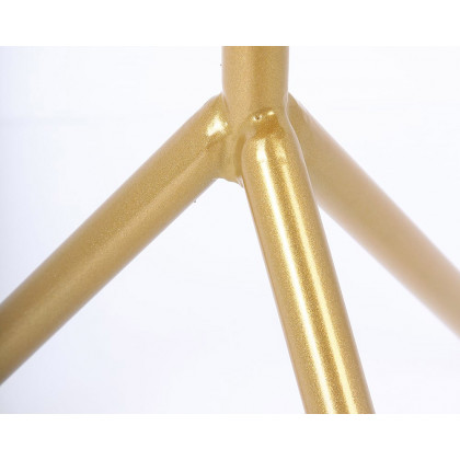 HMR - Clothing Rack with Table in Gold
