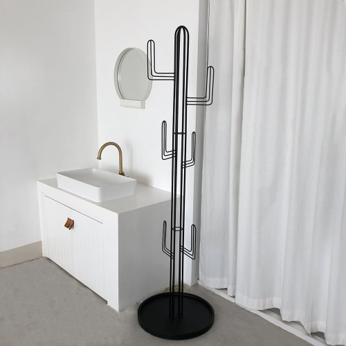 HMR Freestanding 70.9" Clothing Rack - Black