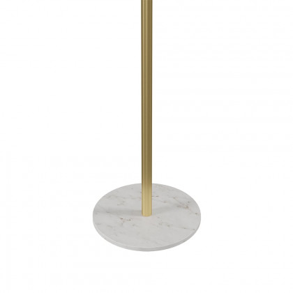 HMR - Marble Bedroom Clothing Rack with Hooks in Gold