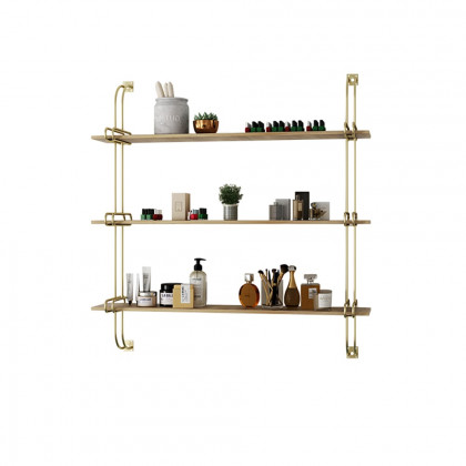 HMR - Luxury 3-Tier 39" Floating Shelves Wall Shelf