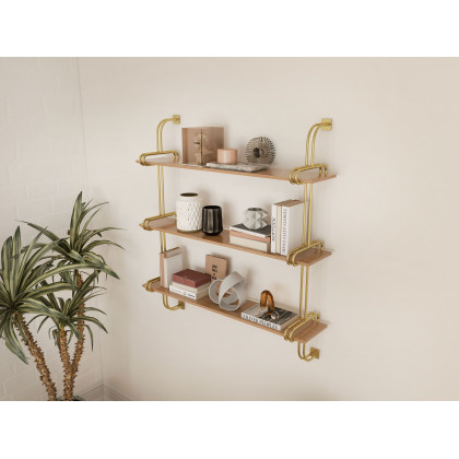 HMR - Luxury 3-Tier 39" Floating Shelves Wall Shelf