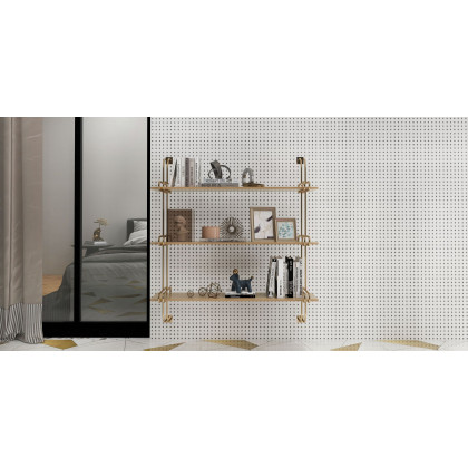 HMR - Luxury 3-Tier 39" Floating Shelves Wall Shelf