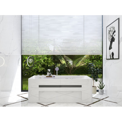 HMR - Acrylic Bathtub Tray in Clear