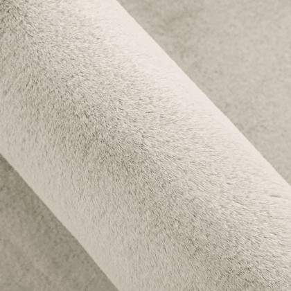 HMR - 6' x 9' Beige Shag Faux Rabbit Fur Fluffy and Thick Rectangle Area Rug for Living Room