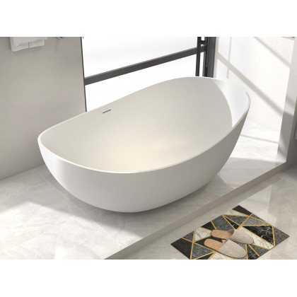 HMR - Modern Geometric Non-Slip Soft Bath Mat 16" x 24" Rectangle Abstract Bathroom Rug