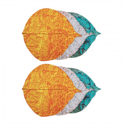 HMR - 2 PCS Creative Novely Colorful Bath Diatom Mud Mat Water-Absorbent Non-slip Rug Set