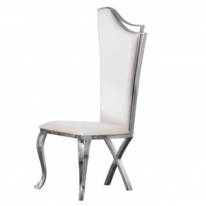 HMR - Affordable Luxury Modern Dining Chairs with PU Leather Upholstery Set of 2