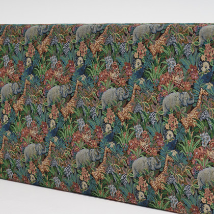 HMR - Vintage Queen Jacquard Upholstered Headboard Pillow