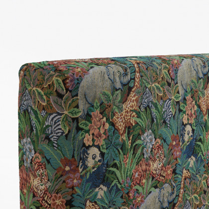 HMR - Vintage Queen Jacquard Upholstered Headboard Pillow