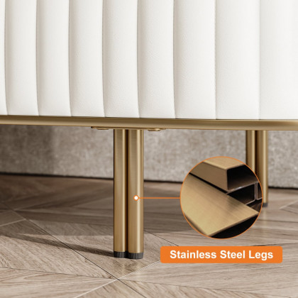 HMR - Wovent Mid-Century Square Modern Walnut Wood Narrow Side Table with Storage Nightstand