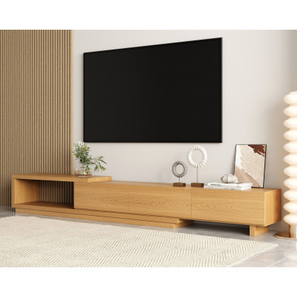 HMR - Quoint Extendable TV Stand with 3 Drawers (71"-100")