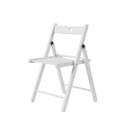 HMR Dining Set 70.9" Farmhouse Rectangle Folding Storage Dining Table With 4 Chairs - White