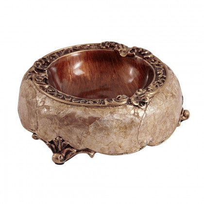 HMR - Retro European Shell Hand Sticker Decorative Resin Tabletop Storage Box Home Decoration