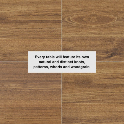 HMR Japandi Style Oval Wood Dining Table - Natural 78.7" (Seats 6-8 People)
