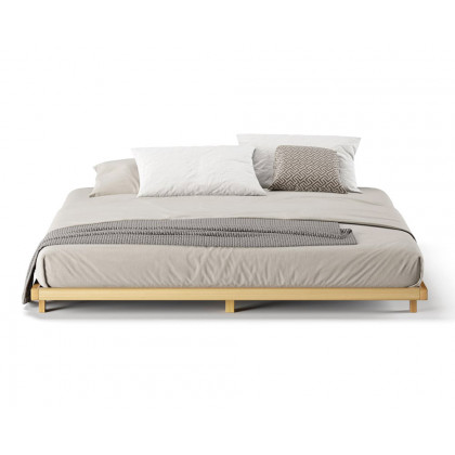 HMR Japanese Style Floor Bed - Natural, King